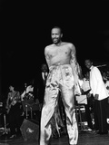 Marvin Gaye - 1983 Photographic Print by Bob Johnson