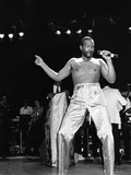 Marvin Gaye - 1983 Photographic Print by Bob Johnson
