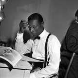 Nat King Cole - 1955 Photographic Print by Isaac Sutton