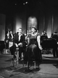 Ella Fitzgerald and Frank Sinatra - 1958 Photographic Print by Howard Morehead