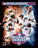 San Francisco Giants vs. Detroit Tigers World Series Match-up Composite Foto