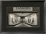 Fashion, Manikins in Windows Framed Giclee Print