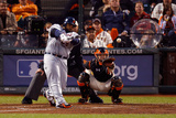 San Francisco, CA - Oct. 24:   Giants v Detroit Tigers - Prince Fielder  and Barry Zito Photographic Print by Jason O. Watson