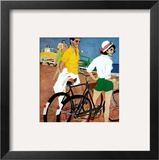 Too Slow for the Crowd - Saturday Evening Post "Leading Ladies", March 11, 1961 pg.27 Framed Giclee Print by Joe deMers