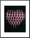Heart, c. 1979-84 Affiche montée par Andy Warhol