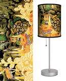 Childhood's Garden - Table Lamp Table Lamp by Charles Burchfield