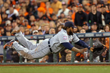 San Francisco, CA - Oct 25: San Francisco Giants v Detroit Tigers - Prince Fielder Photographic Print by Christian Petersen
