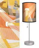 Flour Mill (Factory) - Table Lamp Table Lamp by Charles Demuth