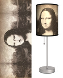 Mona Lisa - Table Lamp Table Lamp by Leonardo da Vinci 