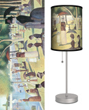 A Sunday Afternoon on the Island of La Grande Jatte - Table Lamp Table Lamp by Georges Seurat