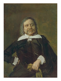 Portrait of a Man (Willem Croes), about 1660 Giclée-Druck von Frans Hals