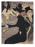Plakat Divan Japonais, 75 Rue Des Martyres Lámina giclée por Henri de Toulouse-Lautrec