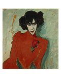 Portrait of the Dancer Alexander Sacharoff, 1909 Giclée-Druck von Alexej Von Jawlensky