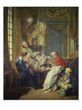 Breakfast, 1739 Giclee Print by Francois Boucher
