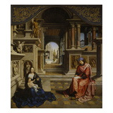 St. Luke Painting the Virgin Giclee Print by Jan Gossaert