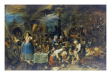 Gathering of Witches, 1607 Giclee Print by Frans II the Younger Francken