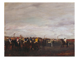 At the Racecourse, before the Race, 1872/73 Giclee Print by Edgar Degas