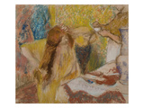 Woman Combing Her Hair, about 1894 Giclee Print by Edgar Degas