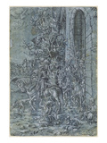 St. Martin and the Beggar Lámina giclée por Lucas Cranach the Elder
