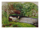 Ophelia, 1851/1852 Giclee Print by John Everett Millais