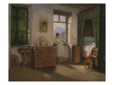 Die Morgenstunde, um 1860 Giclée-Druck von Moritz Von Schwind