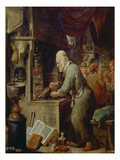 The Alchemist Giclee Print by David Teniers
