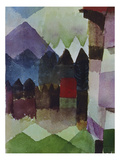 Foehn in the Garden of Franz Marc, 1915 Giclee Print by Paul Klee