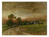Heimkehr Im Abendrot, 1882 Giclee Print by Mihaly Munkacsy