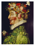 Spring, 1563 Giclée-Druck von Giuseppe Arcimboldo