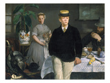 Luncheon in the Studio, 1868 Giclee Print by Edouard Manet