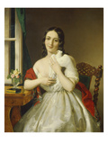Pigeon Post, 1843 Giclee Print by Miklos Barabas