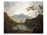 Snowdon from Llyn Nantlle, um 1765/67 Reproduction procédé giclée par Richard Wilson