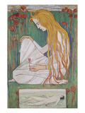 The Dream, 1897/1903 Impressão giclée por Ferdinand Hodler