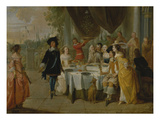 The Minuett Giclee Print by Hieronymus Janssens