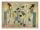 Wall Painting from the Temple of Longing Thither, 1922 Reproduction procédé giclée par Paul Klee