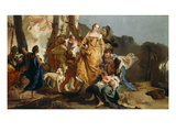 The Finding of Moses Giclee Print by Giovanni Battista Tiepolo