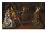 Venetian Courtesans Giclee Print by Lodewyk Toeput