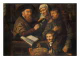 Beim Steuereinnehmer Giclee Print by Jan Wouters
