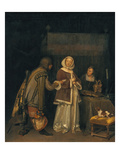 The Refused Letter, about 1655 Giclee Print by Gerard ter Borch