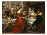Herod's Feast Giclee Print by Peter Paul Rubens