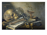 Vanitas Still Life , 1656 Giclee Print by Pieter Claesz