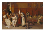 Concert in the Cloister Giclee Print by Eduard Grutzner