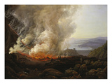 Vesuv Volcanic Eruption, 1826 Giclee Print by Johan Christian Clausen Dahl