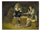 Officers Playing Cards Giclee Print by Willem Cornelisz Duyster