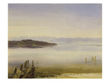 Starnberger See Giclee Print by Christian Ernst Bernhard Morgenstern