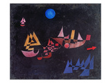 Abfahrt Der Schiffe, 1927 Reproduction procédé giclée par Paul Klee