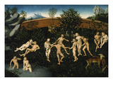 The Golden Age, about 1530 Lámina giclée por Lucas Cranach the Elder