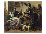 Cheerful Party (The Family of the Painter), about 1657 Giclee Print by Jan Steen