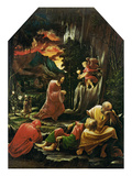 Passions/Sebastians-Altar in St. Florian Christus Am Oelberg Reproduction procédé giclée par Albrecht Altdorfer