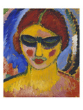 Maedchen Mit Niedergeschlagenen Augen, um 1911 Giclee Print by Alexej Von Jawlensky